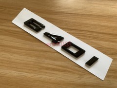 Gloss Black 3D ABS Letters Trunk 640i Emblem Rear Badge for BMW 2017-2022 640i