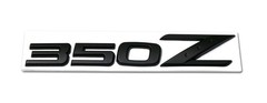 Matte Black Finish 3D Raised Trunk Lid Letter Pieces For 2003-08 Nissan 350Z Z33