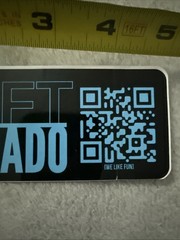 Shift Colorado Magazine Sticker With Qr Code