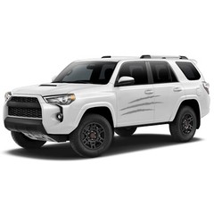 Side door scratchers graphics stickers decal compatible with Toyota 4Runner