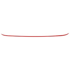 Red Front Grille Hood Panel Edge Molding Strip Decal For Lexus IS200 IS250 IS350
