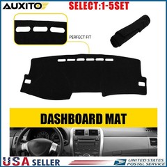 Dashboard Cover Mat Pad Carpet For Toyota Corolla 09-13 DashMat Anti-Glare 1-5X