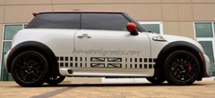 Union Jack Flag Rocker Strobe Stripes fit Mini Cooper Countryman Coupe Clubman S