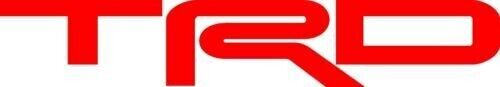 TRD Vinyl Decal for Toyota Truck Tacoma Tundra 4runner Camry Rav4 Window Sticker