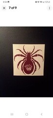 1 WEEN Tick Boognish sticker. 7 different colors to choose from