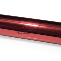 Red Chrome Window Tint One Way Mirror Film UV Heat Reflective Home Office DIY