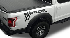 Ford F150 Truck Raptor SVT bed Side SOLID claw Scratch graphics decals sticker
