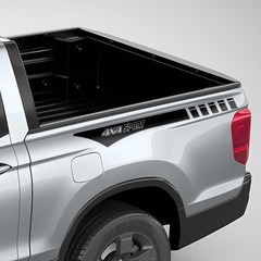 2 X Decal Sticker Rear Bumper Side Stripes for Honda Ridgeline 2017 – Present