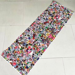 Self-adhesive Car Sticker Bomb Wrap Sheet Panda Cartoon Graffiti Decal 50x152cm