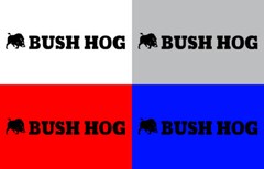 BUSH HOG Attachments Decals x2 Farm Equipment Vinyl Decal Stickers Implement