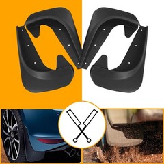 Universal Fit Splash Guards Rubber Car Mud Flaps Fender for Front Rear Tire B