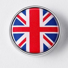 Alloy Country Flag Emblem Badge Sticker Decal For Auto Car Truck Van Motorcycle