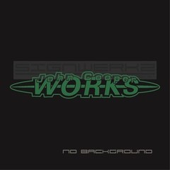 John Cooper Work Decal Sticker Euro Racing mod countryman mini cooper s Pair