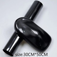 3D Carbon Fiber Vinyl Film Sticker 50x30cm Matte High Gloss Wrap