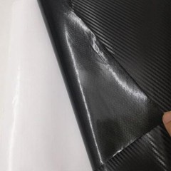 Carbon Fiber Pattern Waterproof Vinyl Car Wrap Sheet Roll Film Sticker 60″x12″