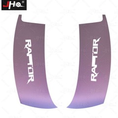8PCS Purple Carbon Fiber Look Graphic Decals For 22-26 Ford F-150 Raptor Vinyl