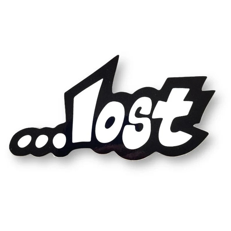Lost Surf Skateboard Shorts Shoes Clothing Decal Various Colors Vinyl Decal