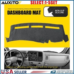 Gray Dash Mat for Chevy Avalanche 1500 2500 2001-2006 Cloth Dashboard Cover 1-5X
