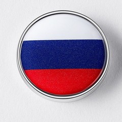 Alloy Country Flag Emblem Badge Sticker Decal For Auto Car Truck Van Motorcycle