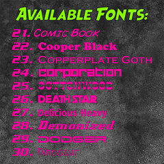 700mm CUSTOM STICKER – Vinyl Text Lettering Decal Name Shop Car Window Van Fun