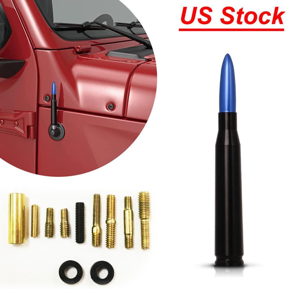Bullet Antenna Mast Power For Motorcycles Cars Street Rods Classics Boat M
