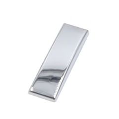 Silver Tone Metal I Letter Shaped Alphabet Sticker Emblem Badge Decals for Car