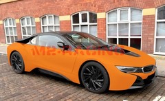Premium Ultra Matte Flat Flame Orange Auto Vinyl Wrap Sticker Decal Sheet Film