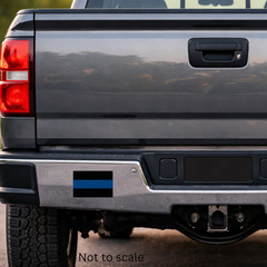 Thin Blue Line Heavy Duty Magnet Black and Blue – 4″ x 6″ Cars Trucks Outdoors