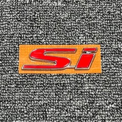 GENUINE FOR HONDA CIVIC 2017-2020 Silver RED ‘SI’ REAR BADGE EMBLEM