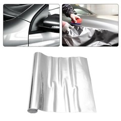 Chrome Mirror Vinyl Film Wrap Sticker Decal Stretchable Reflective Super Gloss