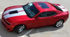 Vinyl Graphic Rally Racing Stripes OE Style Pro 3M for 2014-2015 Camaro SS
