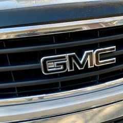 Precut DECALS Compatible With GMC Emblem | Front & Rear Set