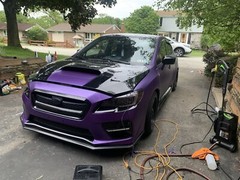 VVivid 2020 VVivid+ Matte Metallic Purple (Ghost) Vinyl Car Wrap Film | V213