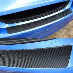 Car Anti-Scratch Pickup Rear Guard Protector Bumper Trim Cover Pad Accessories