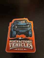 RACING FACTORY VEHICLE USA *Fox* Shocks Motocross OFFROAD Racing JDM