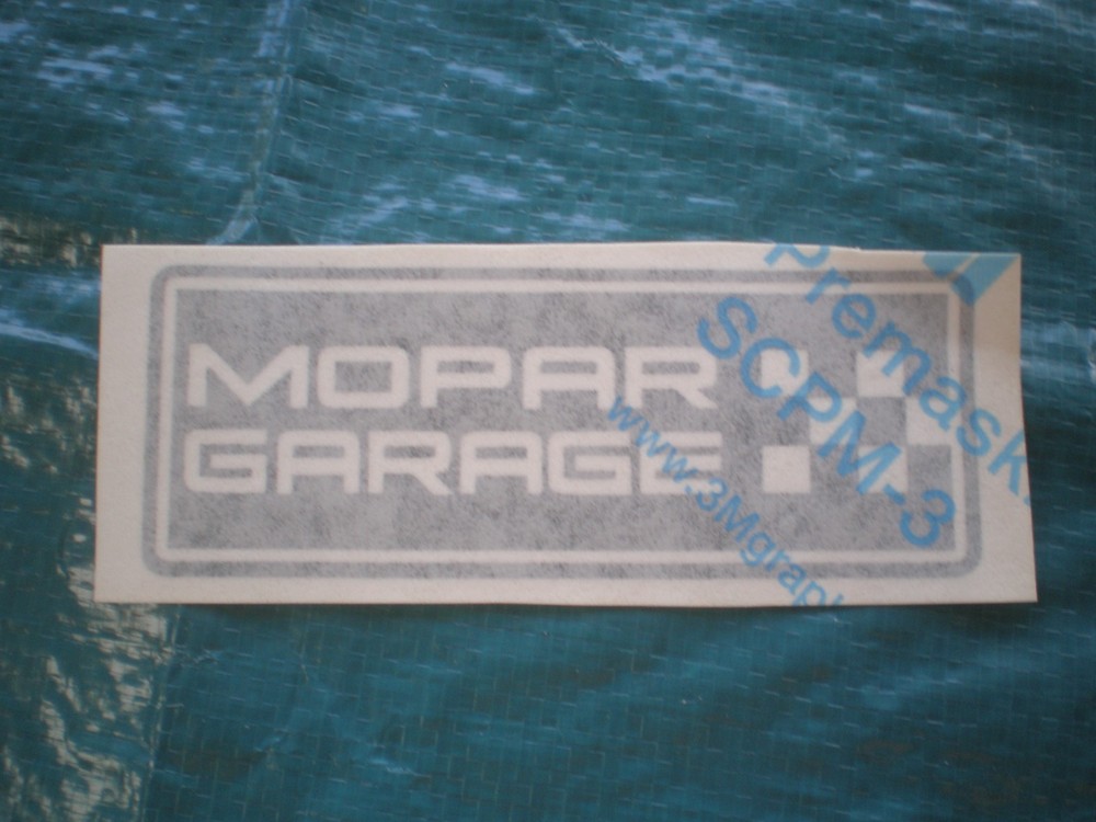 Garage Decal 2 x 5 # A72212642N