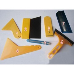 7pcs/set Car Sticker Kit Car Window Tint Tools Kit Durable Install Auto Tools
