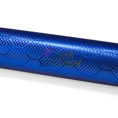 PET Honeycomb Carbon Fiber Satin Royal Blue Hex Vehicle Vinyl Wrap Decal Sheet