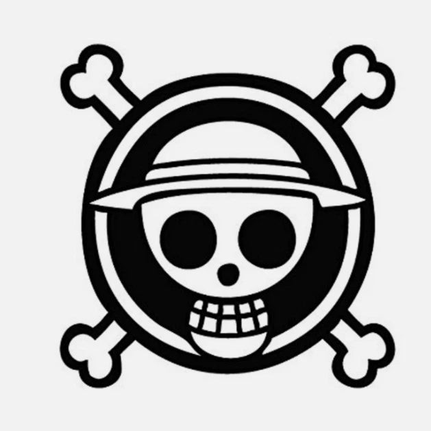 Decal Vinyl Truck Car Sticker – Anime One Piece Skull And Crossbones