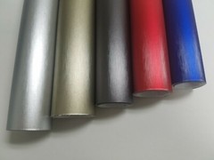 Brushed Silver Gray Red Blue Champagne Vinyl Car Wrap Film Sticker Decal Sheet