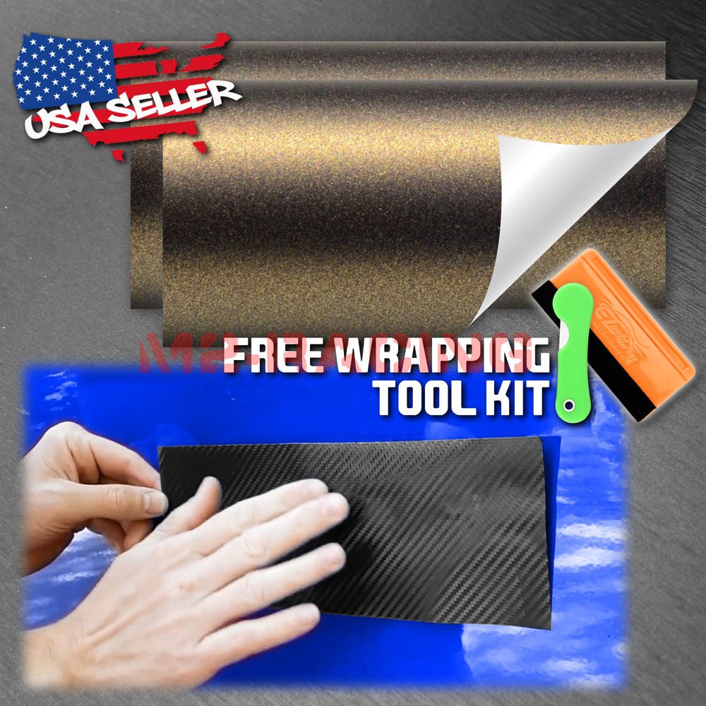 PET Matte Metallic Vinyl Wrap For Chevy Bowtie Emblem Overlay Film Decal Sticker