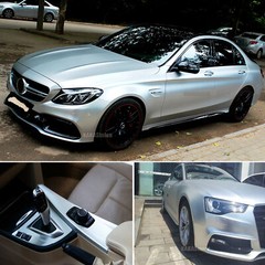Whole Car SUV Wrap 65FT x 5FT Silver Metal Matte Satin Chrome Vinyl Sticker US
