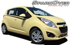 Chevy Spark 2013-2016 Upper Side Door Vinyl Graphics Pin Stripes Pro 3M Decals
