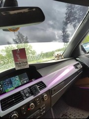 Gray Purple Vinyl Wrap Car Body Decoration Film Waterproof Auto Styling Sticker