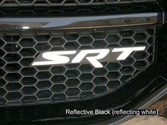 SRT Grille Badge Overlay Decal Sticker – 2006-2014 Dodge Charger SRT8