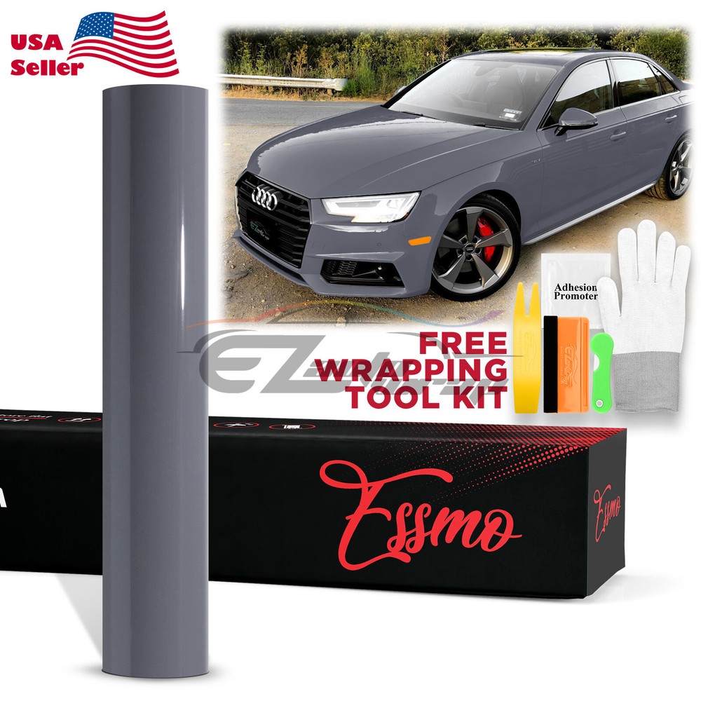 2FTx5FT PPF Paint Protection Film Gloss Nardo Gray Invisible Scratches Shield