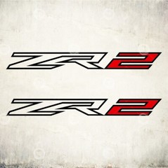 ZR2 Decals Chevy Colorado Bedside Truck Sticker, cut design (set)
