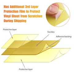 8 Colors Headlight Taillight Fog Light Tint Vinyl Film Car Beauty Modification