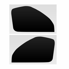For 2022-2025 Chevrolet Silverado Smoked Headlight Side Marker Vinyl Tint Decals