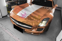 Chrome Aluminum Rose Gold Copper Vinyl Wrap Sticker Decal Sheet Film Air Release